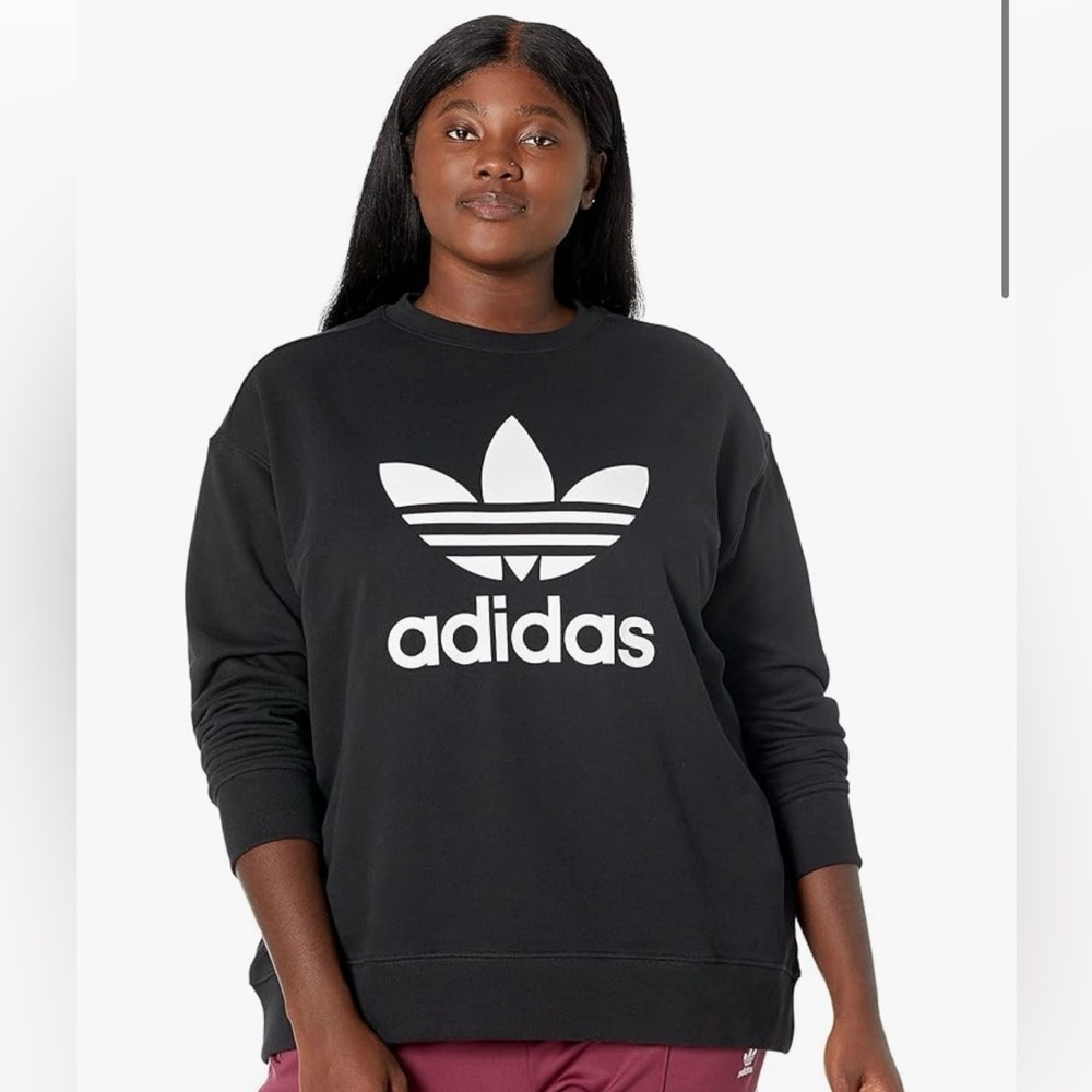 4X - adidas Trefoil Crewneck